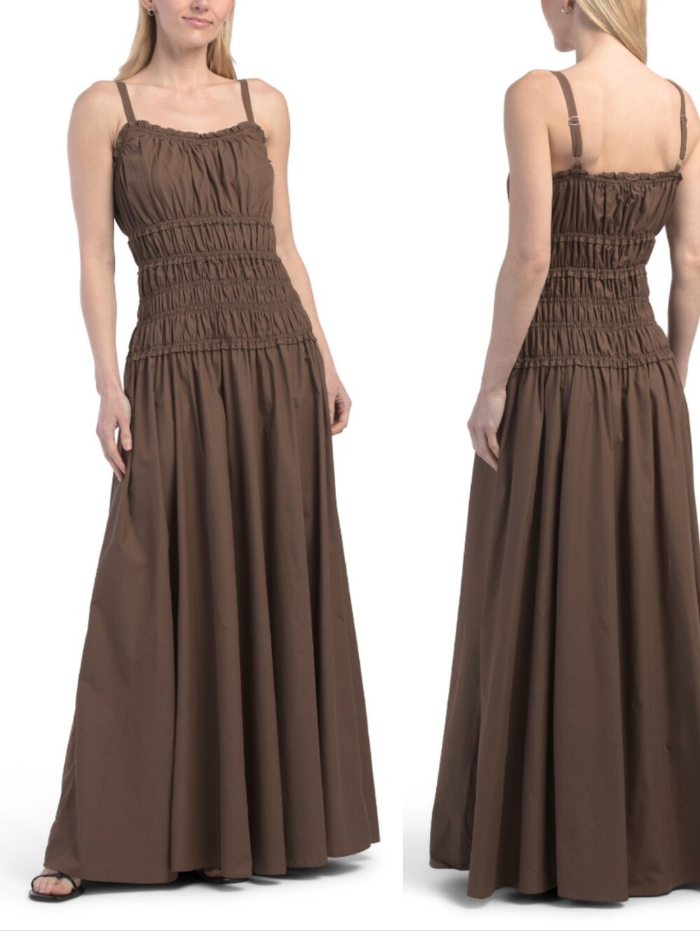 NWT White Closet Sleeveless Dropped Waist Maxi Dress FINAL PRICE NO OFFERS